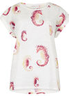 Seahorse Tee, Red, large