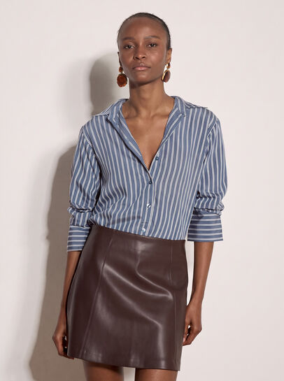 Oversized Stripe Shirt