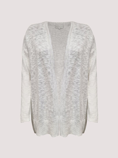 Textured Slub Cardigan