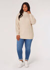 Curve Oversized Chunky Jumper, Stone, large