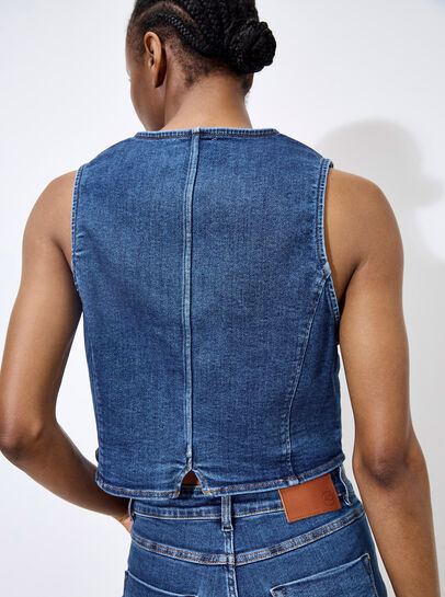 Denim Waistcoat