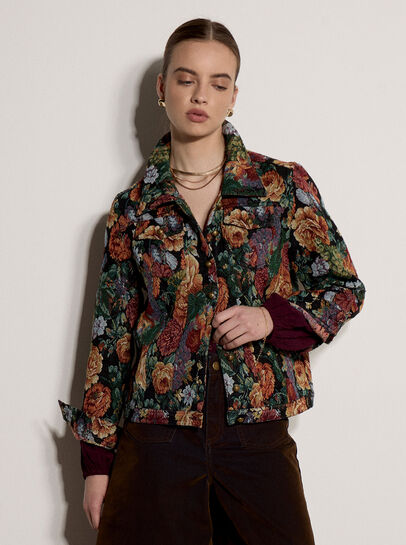 Floral Tapestry Jacket