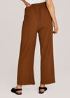 Tie Waist Elasticated Culottes, Rust, large