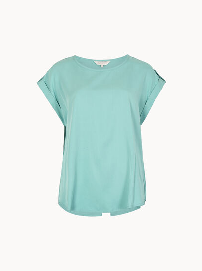 Split Hem Lightweight T-Shirt
