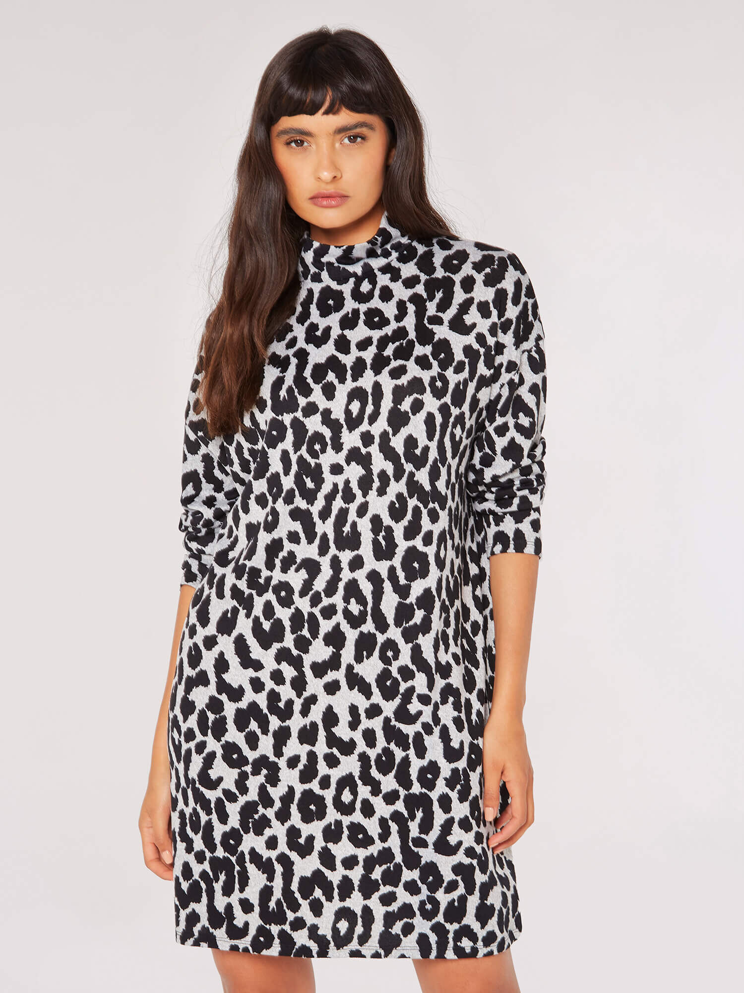 Cheetah short dress clearance
