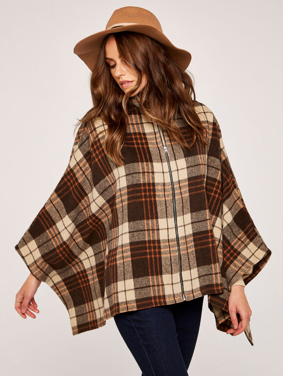Check Cape, Brown, large