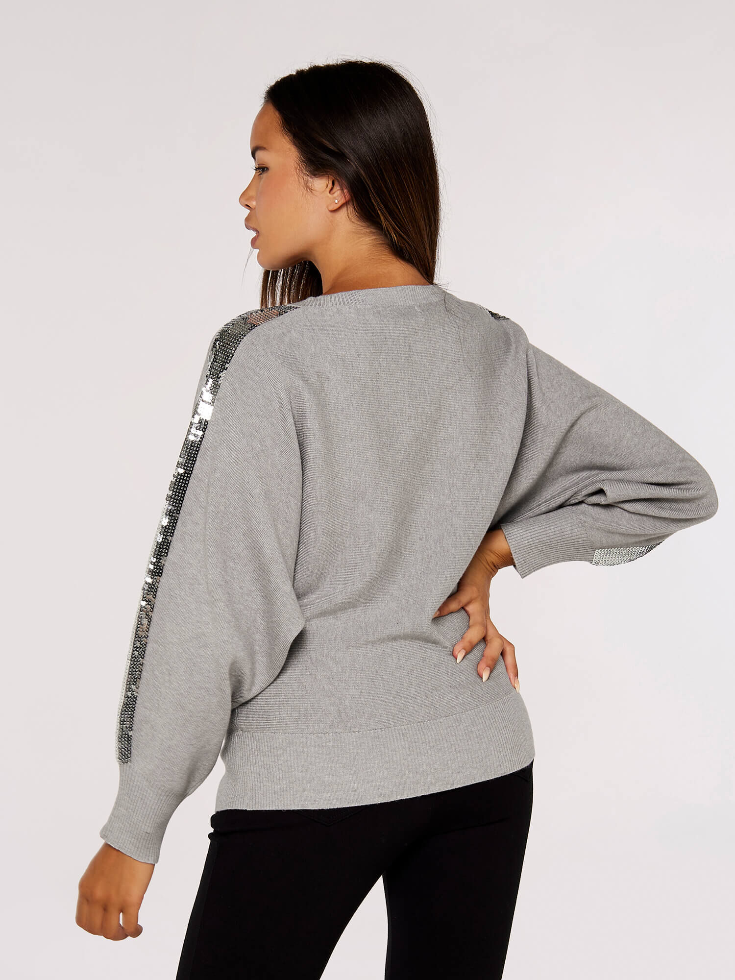 Silver sequin jumper 2025