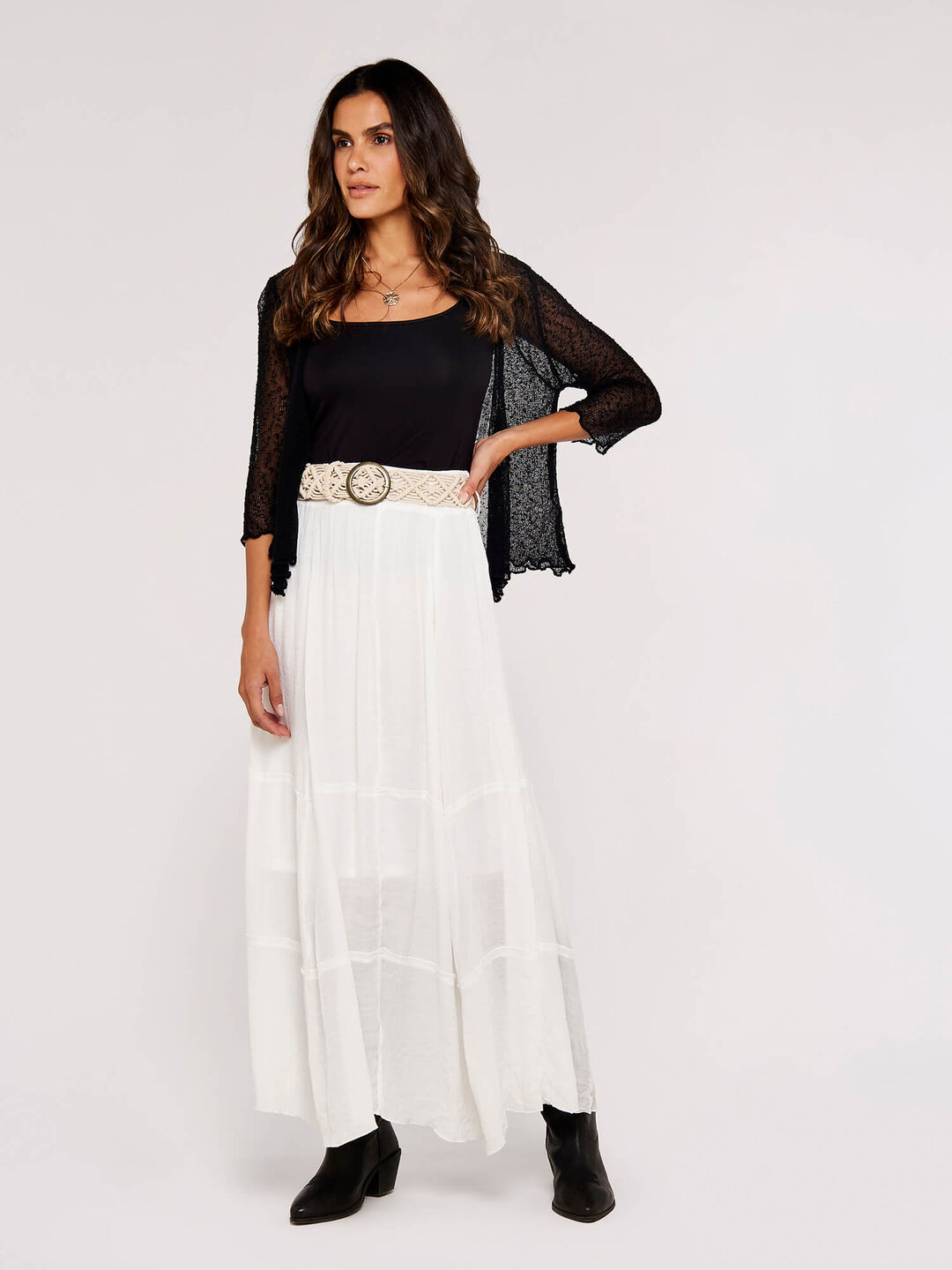 Image of Lightweight Sheer Knitted Shrug