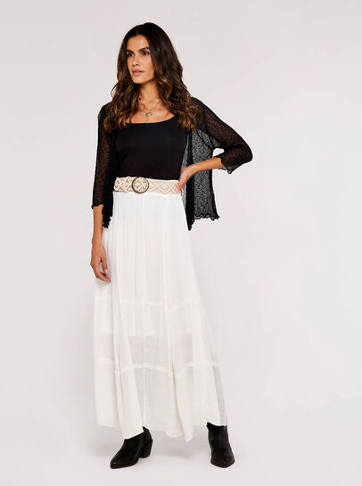 Lightweight Sheer Knitted Shrug