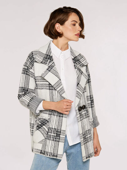 Classic Check Peacoat