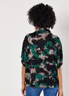 Paint Splash Soft-Touch Top, Green, large