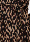 Tapestry Side Split Midi Dress, Stone, large