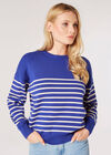 Classic Stripe Jumper, Blue, large