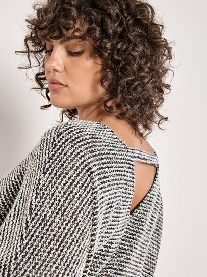 Curve Boucle Cocoon Mini Dress