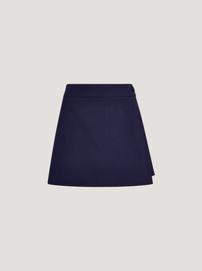 Tailored A-Line Mini Skort