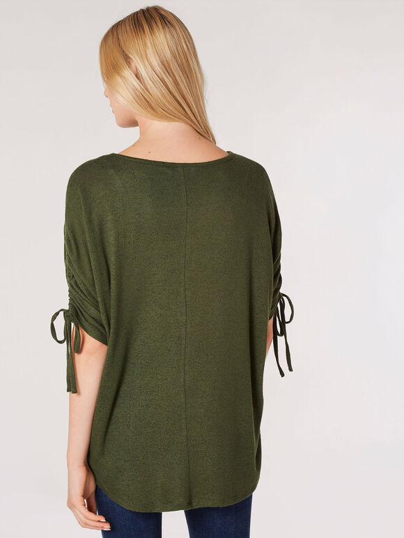 Soft Touch Knitted Top, Green, large