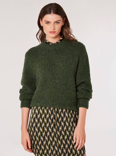 Chunky Knit Boxy Jumper