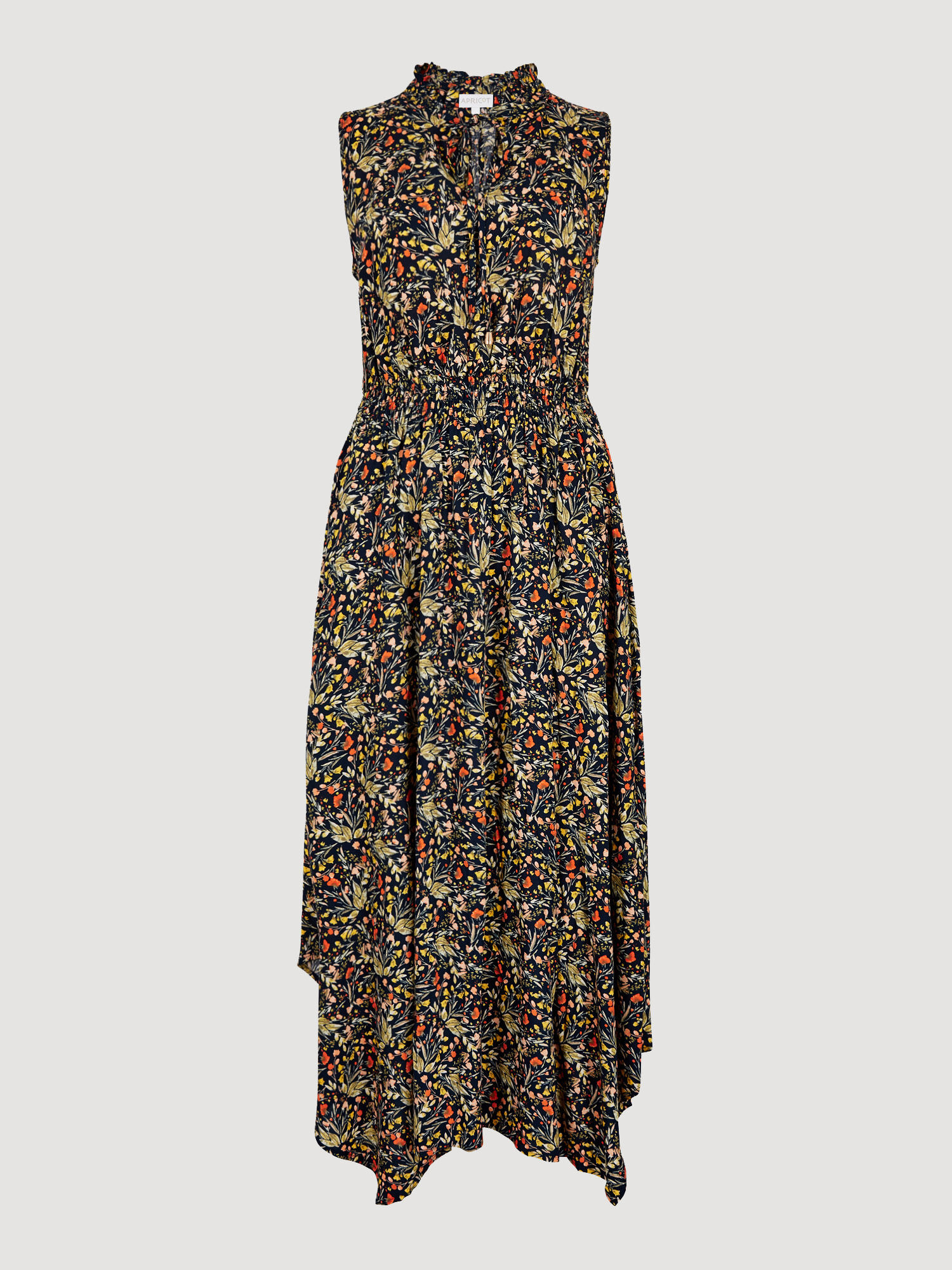 Hazel print hanky hem dress best sale