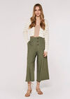 Pointelle Cropped Shrug, Cream, large