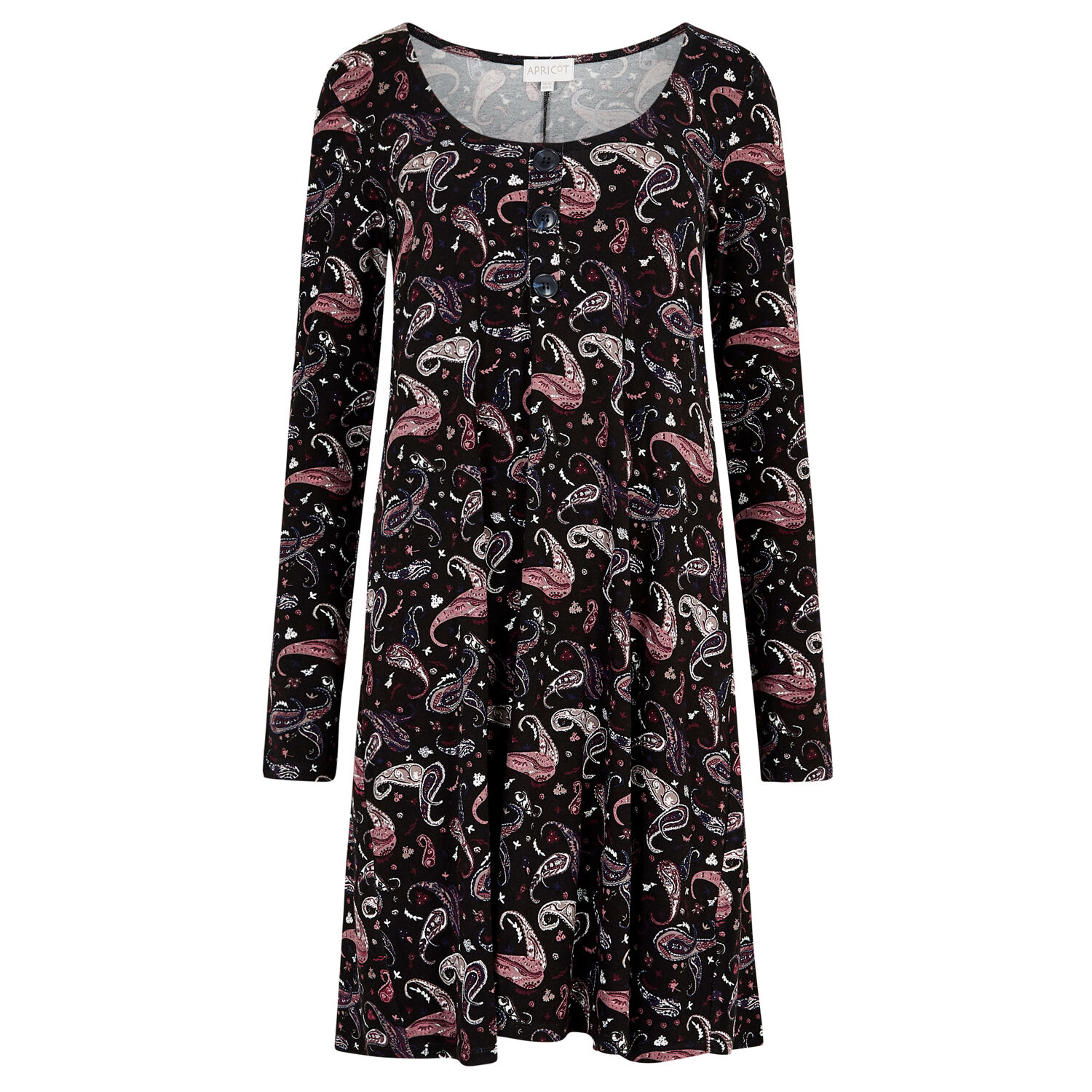 Paisley swing dress top