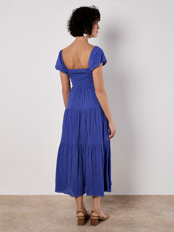 Self Check Midi Dress, Purple, large