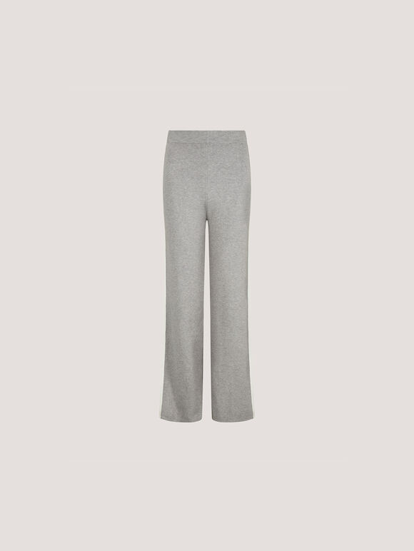 Mono Stripe Joggers, Grey, large