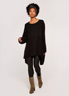 Double Layer Dress, Black, large