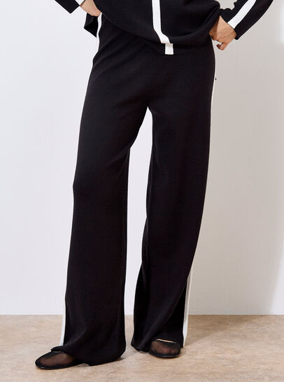 Mono Stripe Joggers