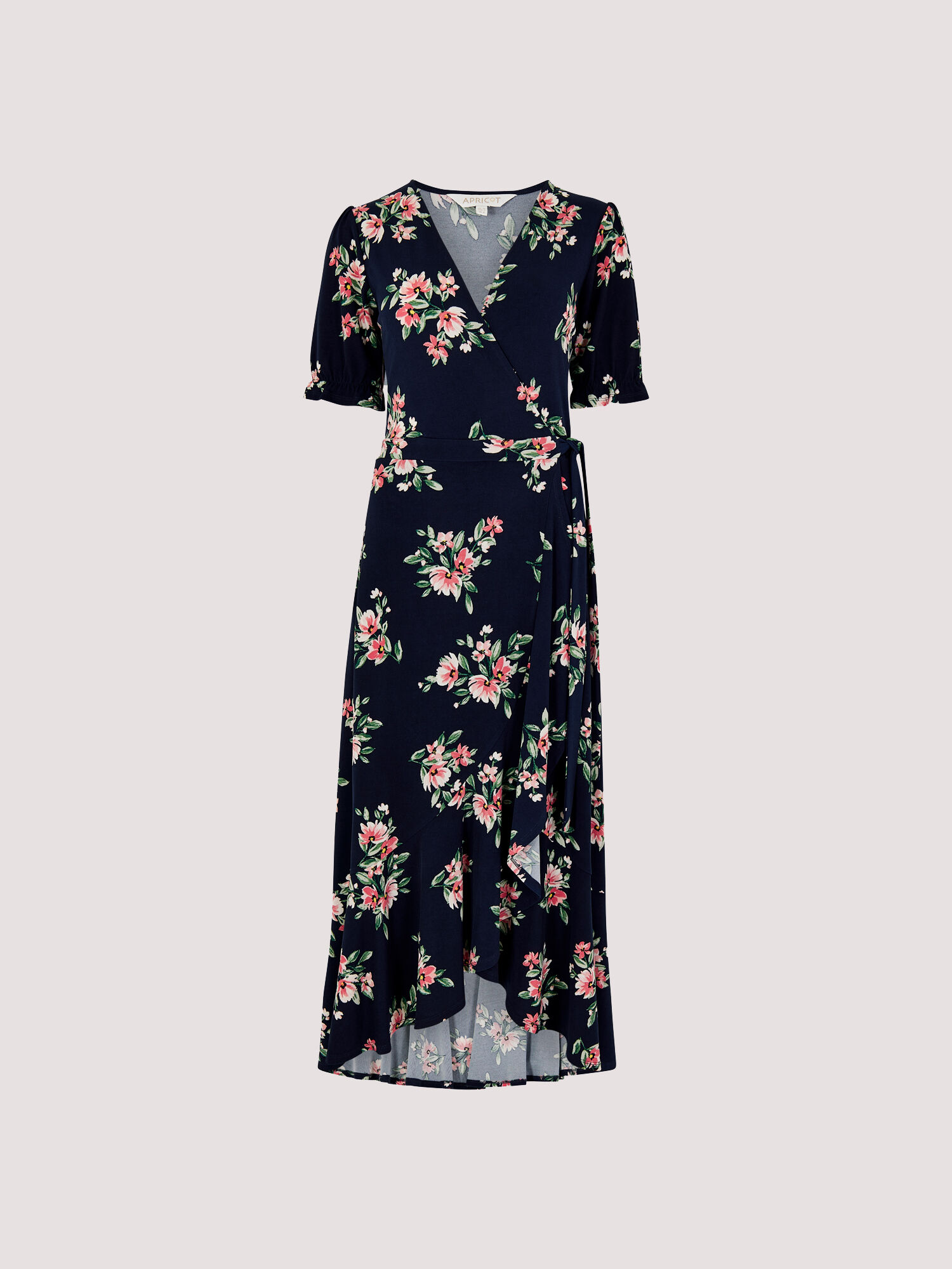 Oasis animal wrap midi dress shop