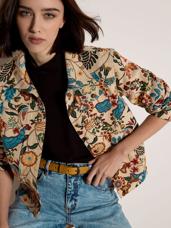 Thin Gold Buckle Belt, Yellow, large