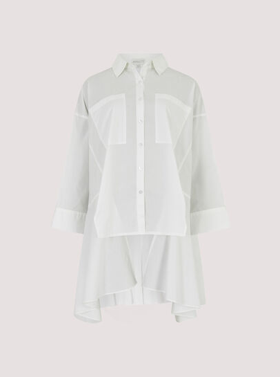 Oversized Statement Cotton Shirt