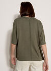 Jersey Oversized T-Shirt, Khaki, large