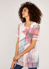 Flower Layer Top, Cream, large