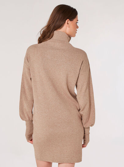 Soft Knit Jumper Mini Dress