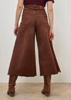 Giana High Waist Palazzo Jeans, Rust, large