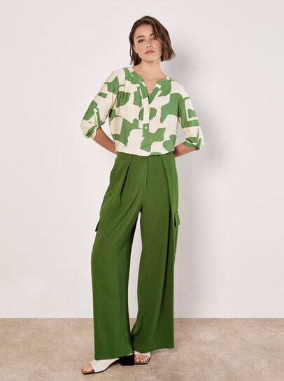 Abstract Shapes Blouse
