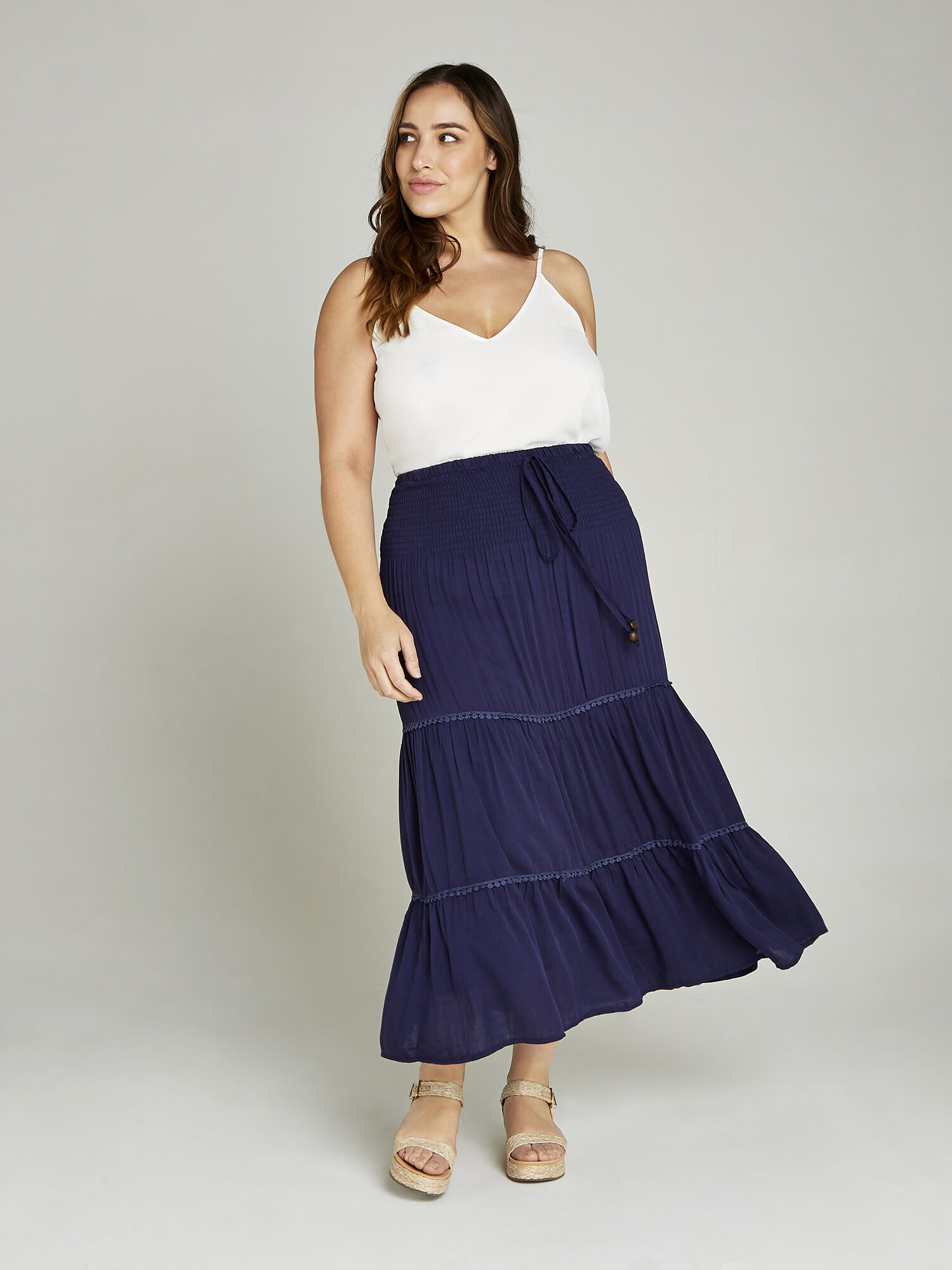 Pom pom maxi dress clearance