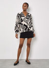 Geo Squares Shirt, Stone, large