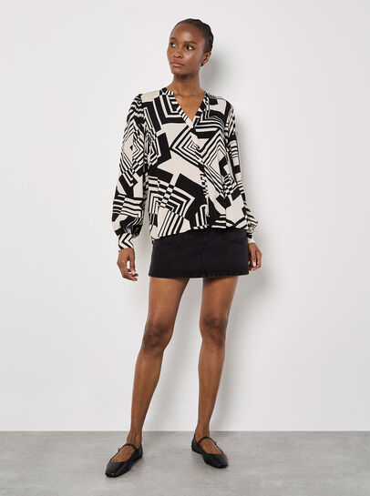 Geo Squares Shirt