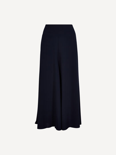 Fluid Wide-Leg Trousers