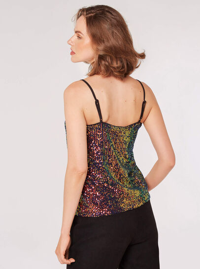 Sequin Camisole Top 