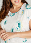 Aqua Seahorse Tee +, Aqua - Turquoise, large