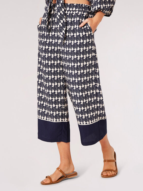 Geo Shell Cropped Top & Trousers Co-ord, , large