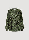 Geo Squares Shirt, Green, large