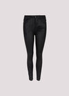 Sparkle Stretch Skinny Fit Jeans, Black, large