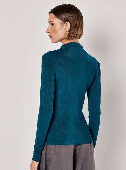 Ruched Stretch Top