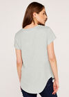 Iridescent Star Tee, Mint, large