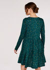 Constellation  Tier Dress, Green, large