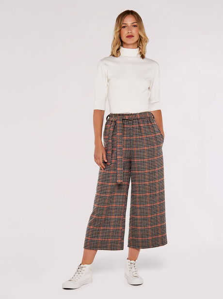 Heritage Warm Check Culottes