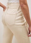 Stella Mom Jeans, Cream, large
